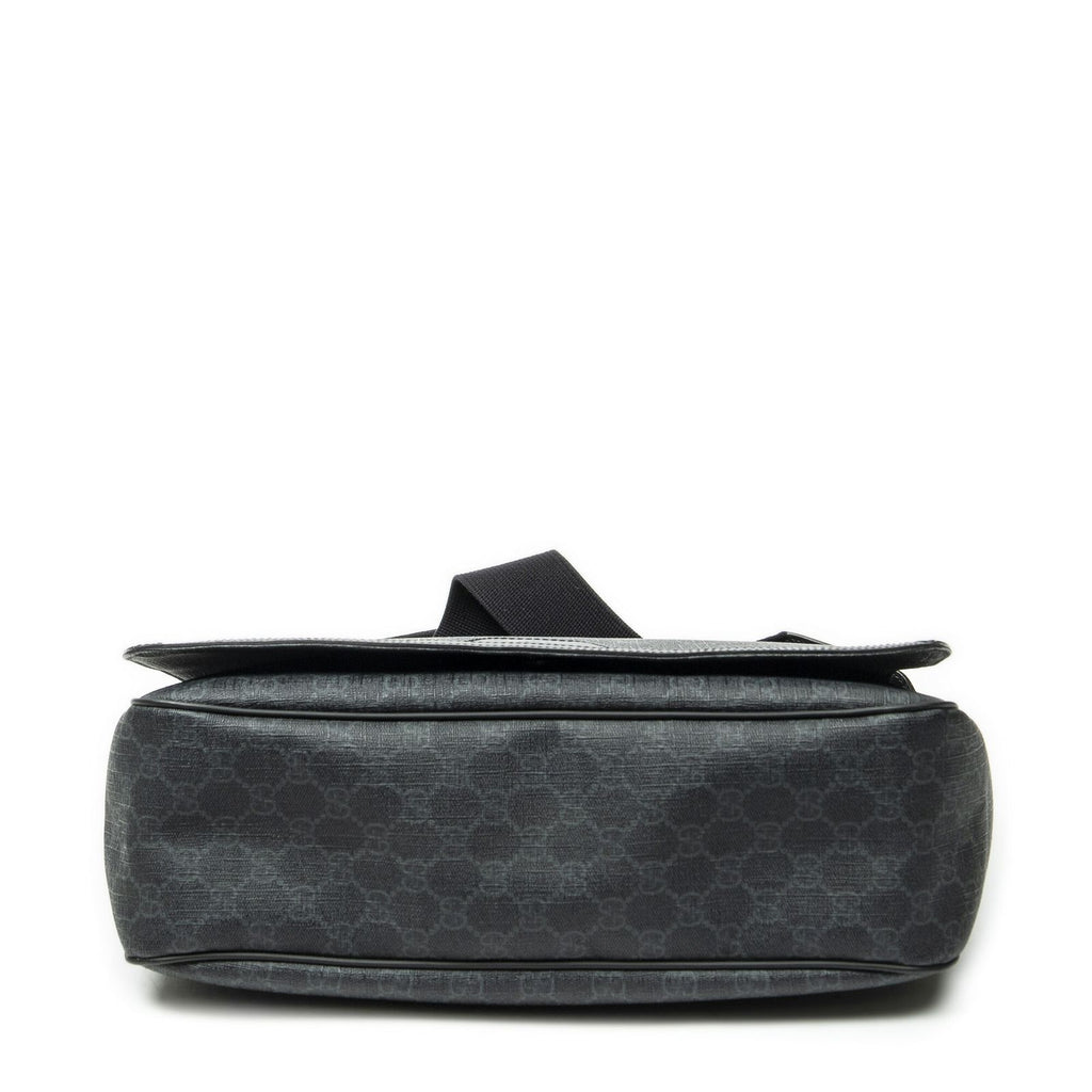 Gucci Flap Messenger Black Spuri Canvas — view 6