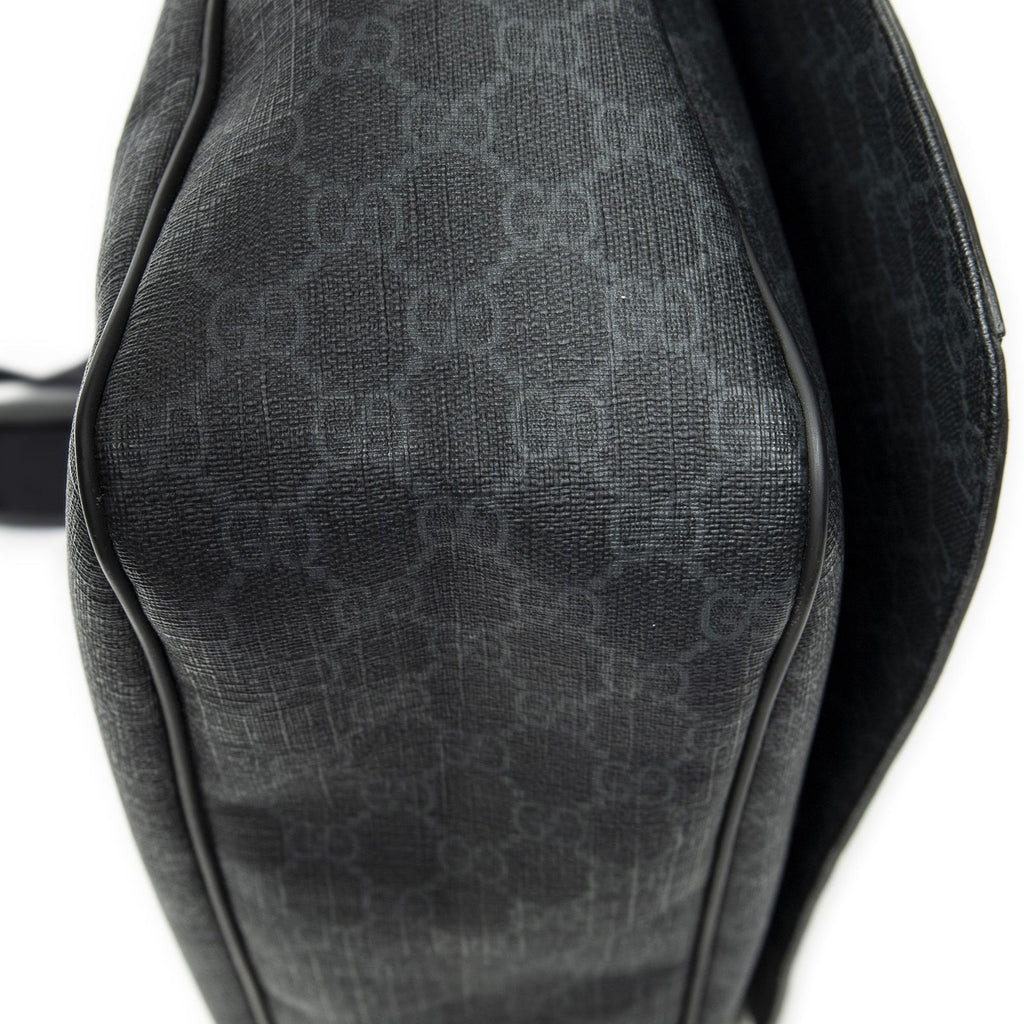 Gucci Flap Messenger Black Spuri Canvas — view 7