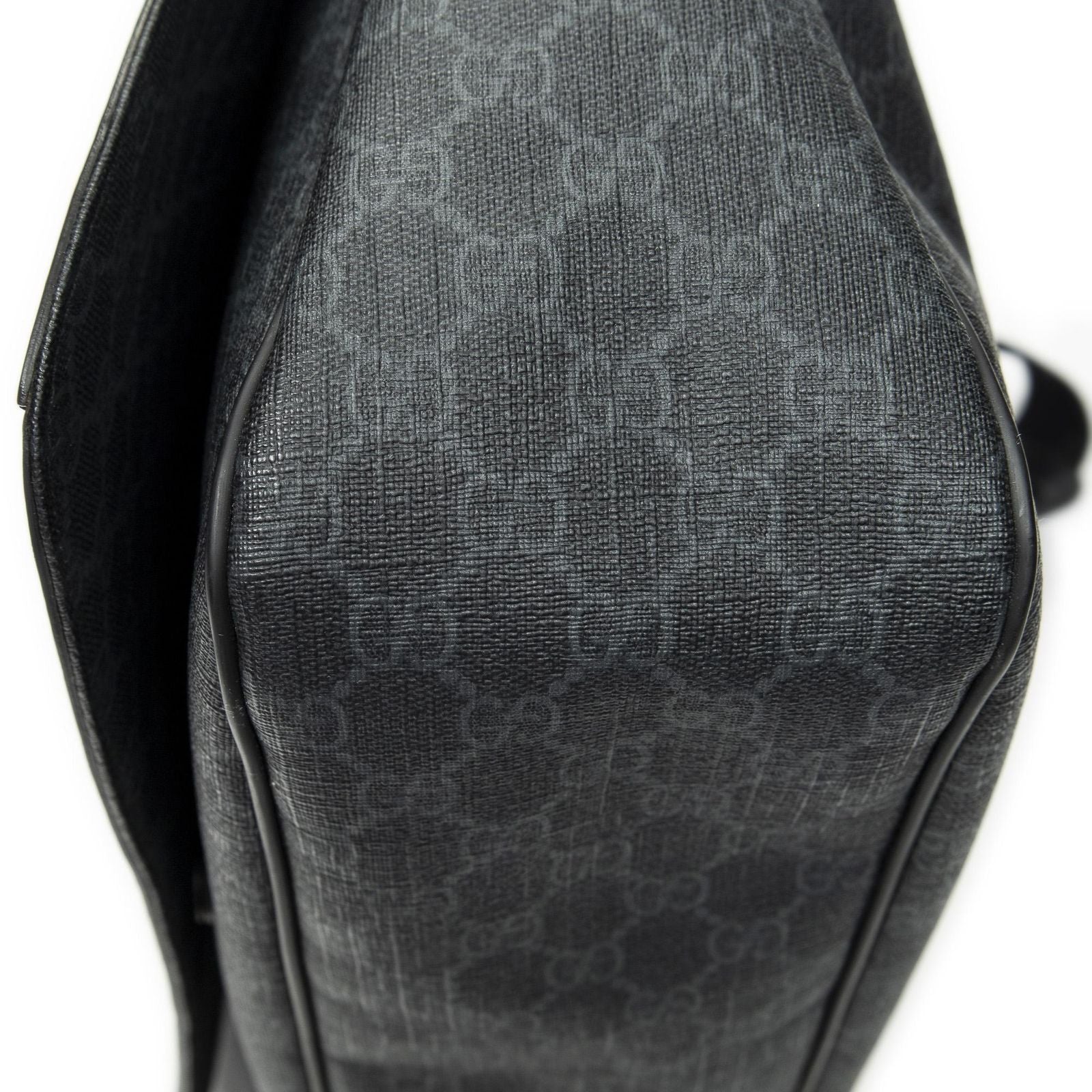 Gucci Flap Messenger Black Spuri Canvas — view 8