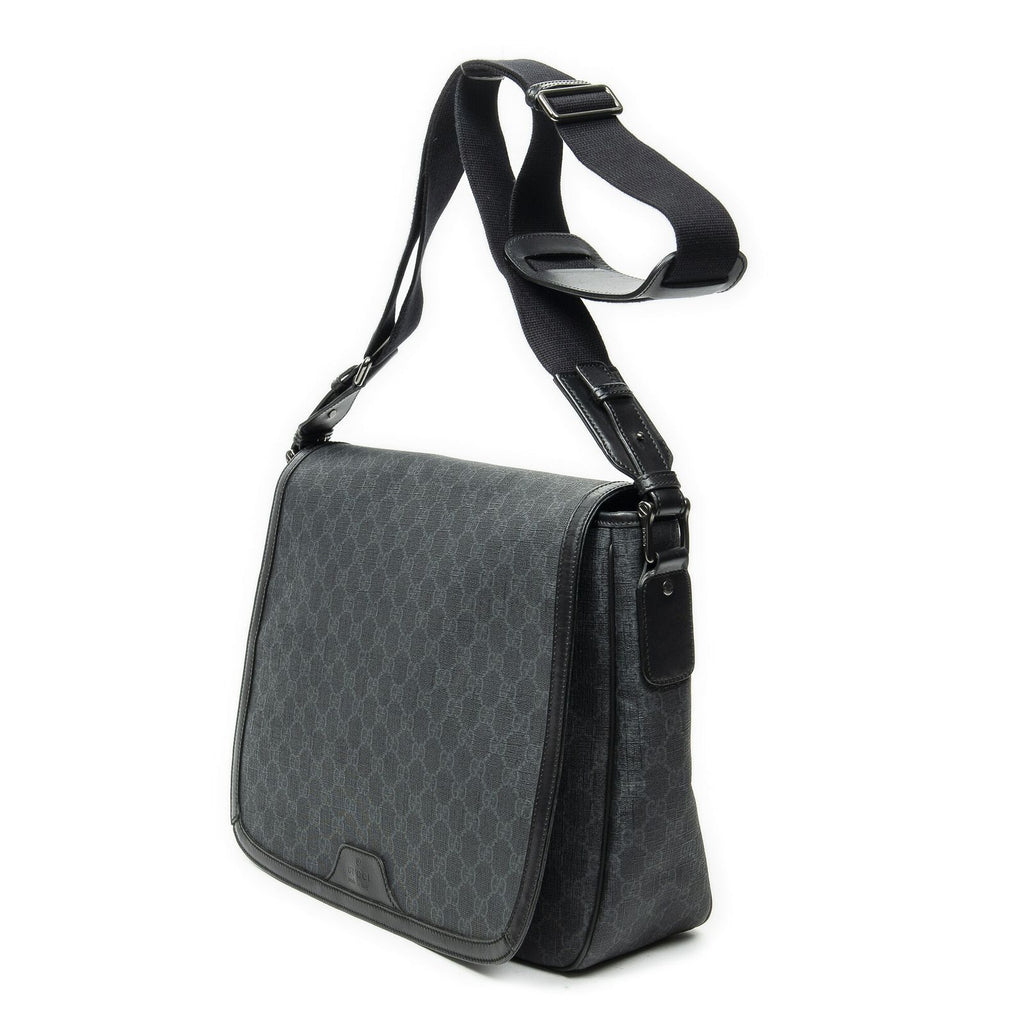 Gucci Flap Messenger Black Spuri Canvas — view 2