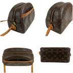 Louis Vuitton Shoulder Bag Blois Monogram Lambskin Brown Pochette — view 5