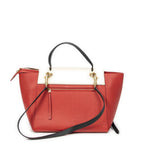 Celine Mini Tricolor Belt Bag Red Black Ivory Grain Calf Leather — view 5