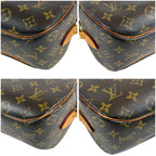 Louis Vuitton Shoulder Bag Blois Monogram Lambskin Brown Pochette — view 7