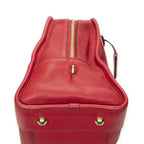 Loewe Amazona Red Grain Calf Leather Handbag — view 7