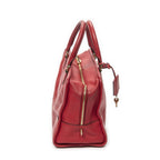 Loewe Amazona Red Grain Calf Leather Handbag — view 4