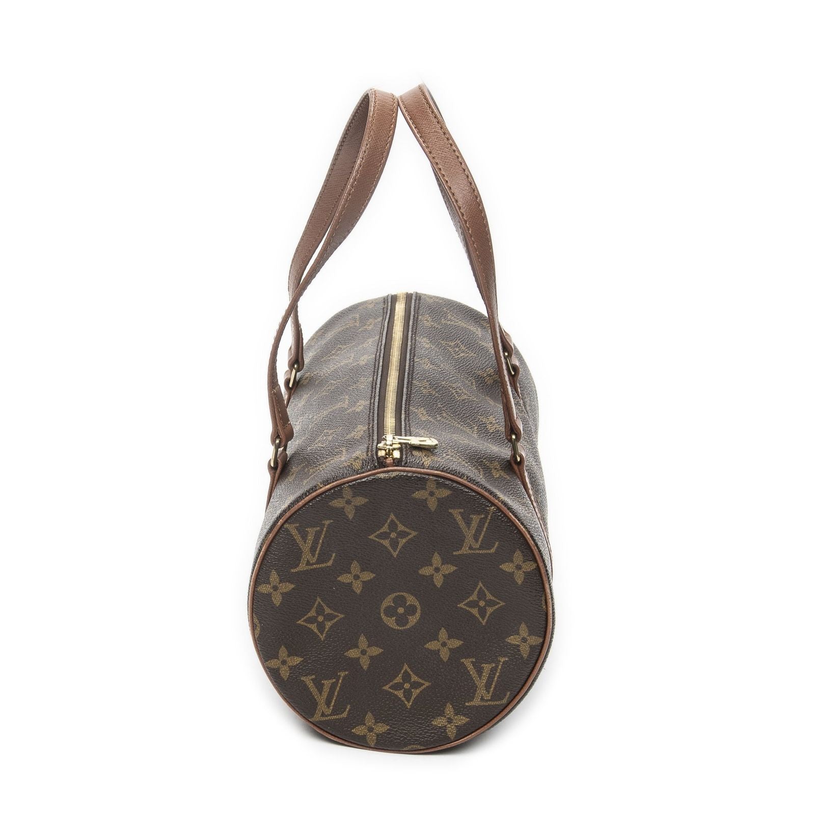 Louis Vuitton Papillon Brown Monogram Canvas Handbag — view 4