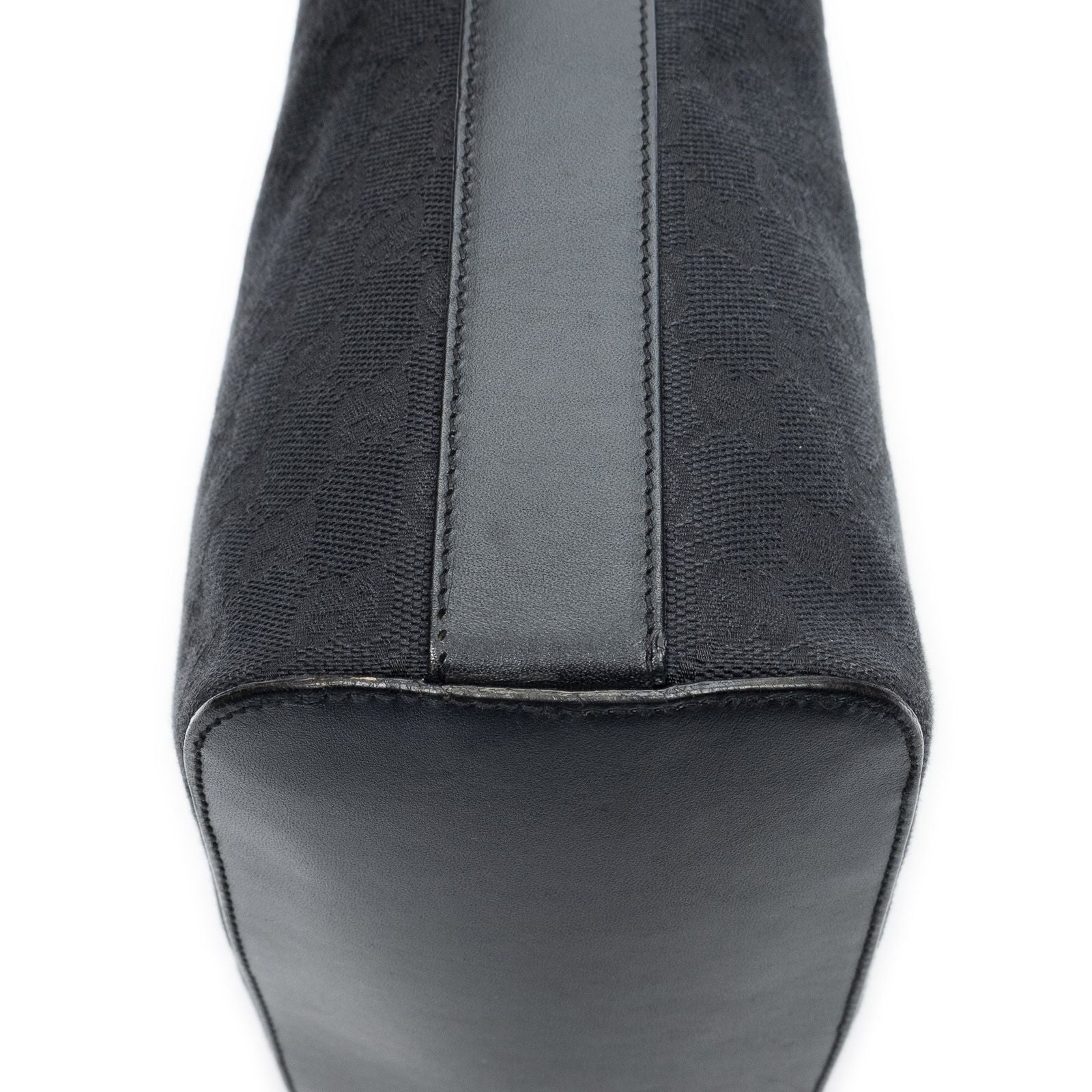Gucci Zip Hobo Black GG Canvas — view 7