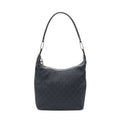 Gucci Zip Hobo Black GG Canvas