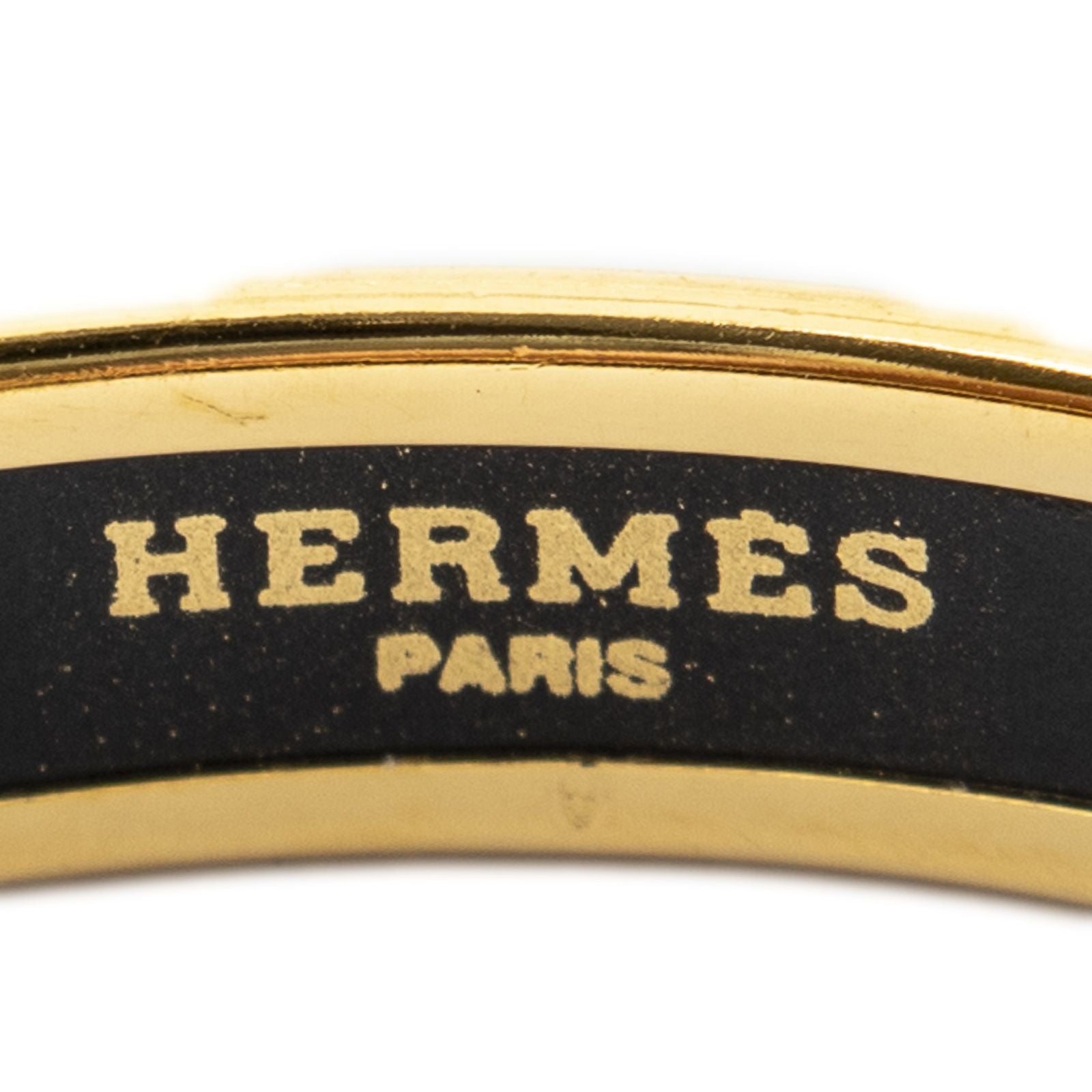 Hermes Enamel Bangle Red Tassel Motifa Bracelet — view 4