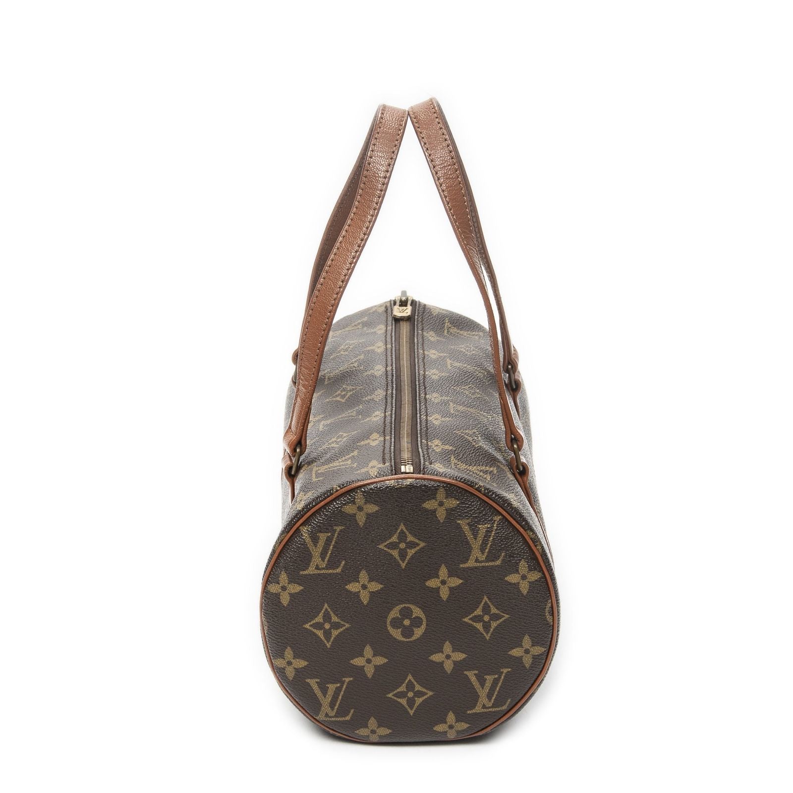 Louis Vuitton Papillon Brown Monogram Canvas Handbag — view 3