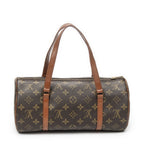 Louis Vuitton Papillon Brown Monogram Canvas Handbag — view 5