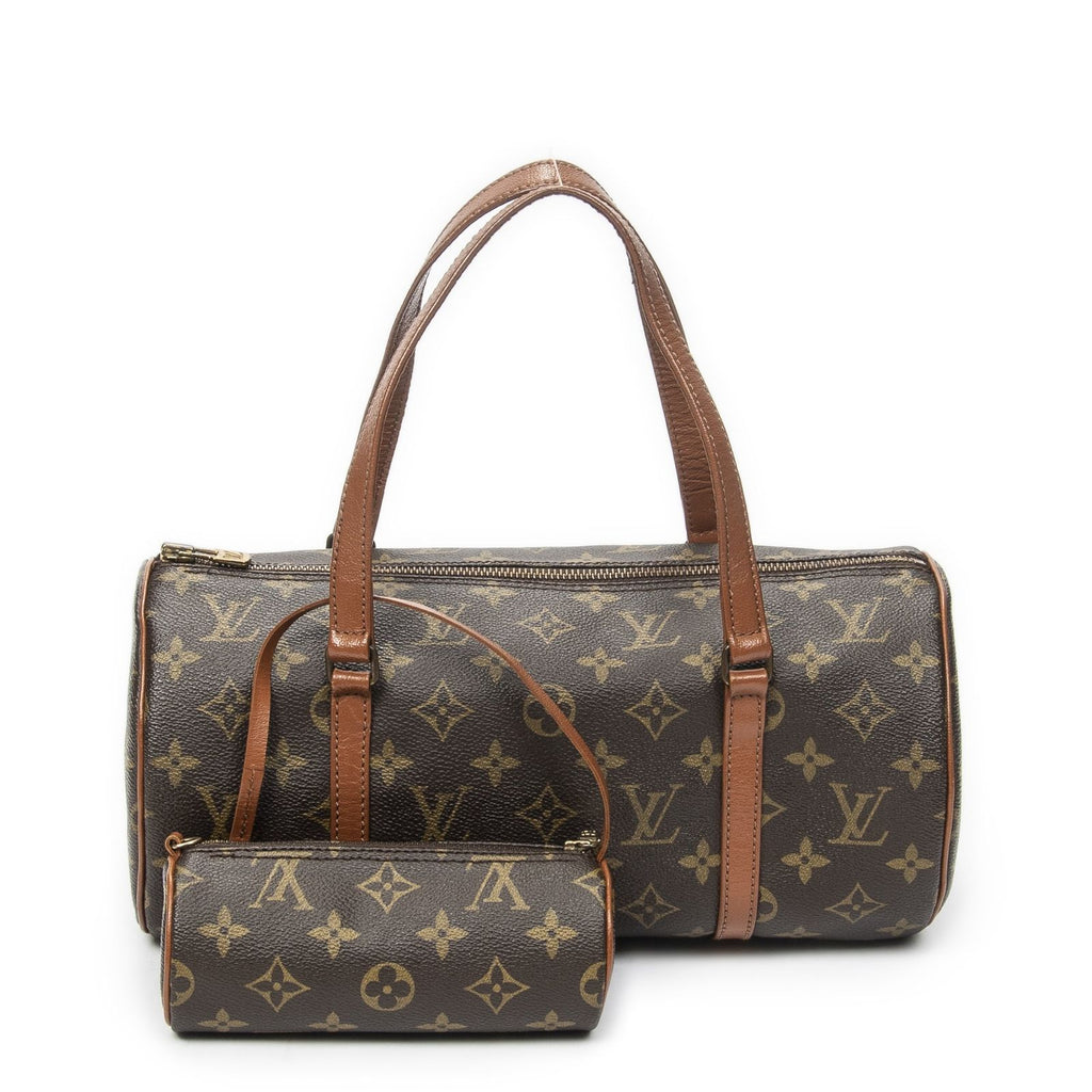 Louis Vuitton Papillon Brown Monogram Canvas Handbag