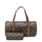 Louis Vuitton Papillon Brown Monogram Canvas Handbag