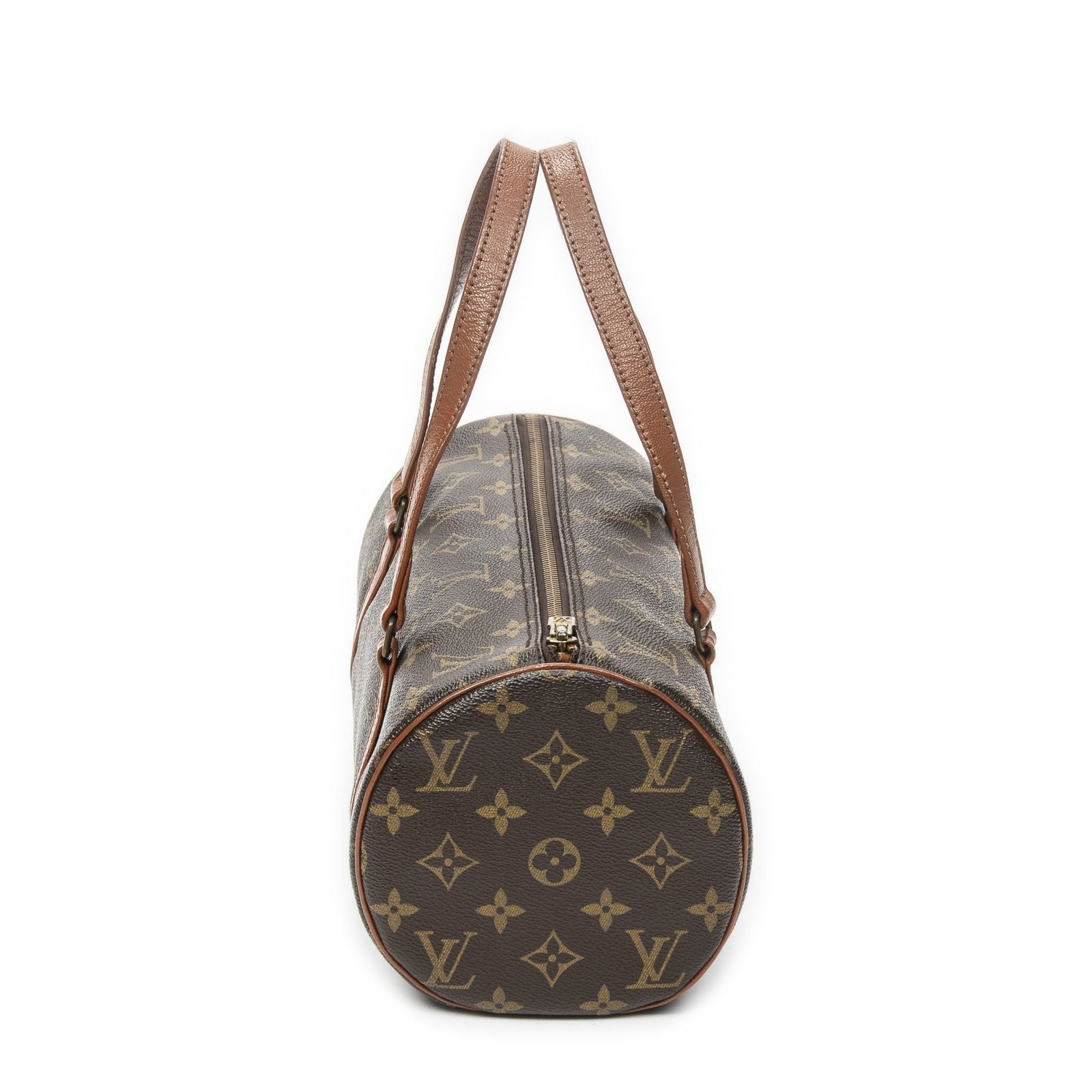 Louis Vuitton Papillon Brown Monogram Canvas Handbag — view 4
