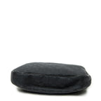Gucci Round Zip Messenger Black GG Canvas — view 6