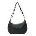 Gucci Round Zip Messenger Black GG Canvas
