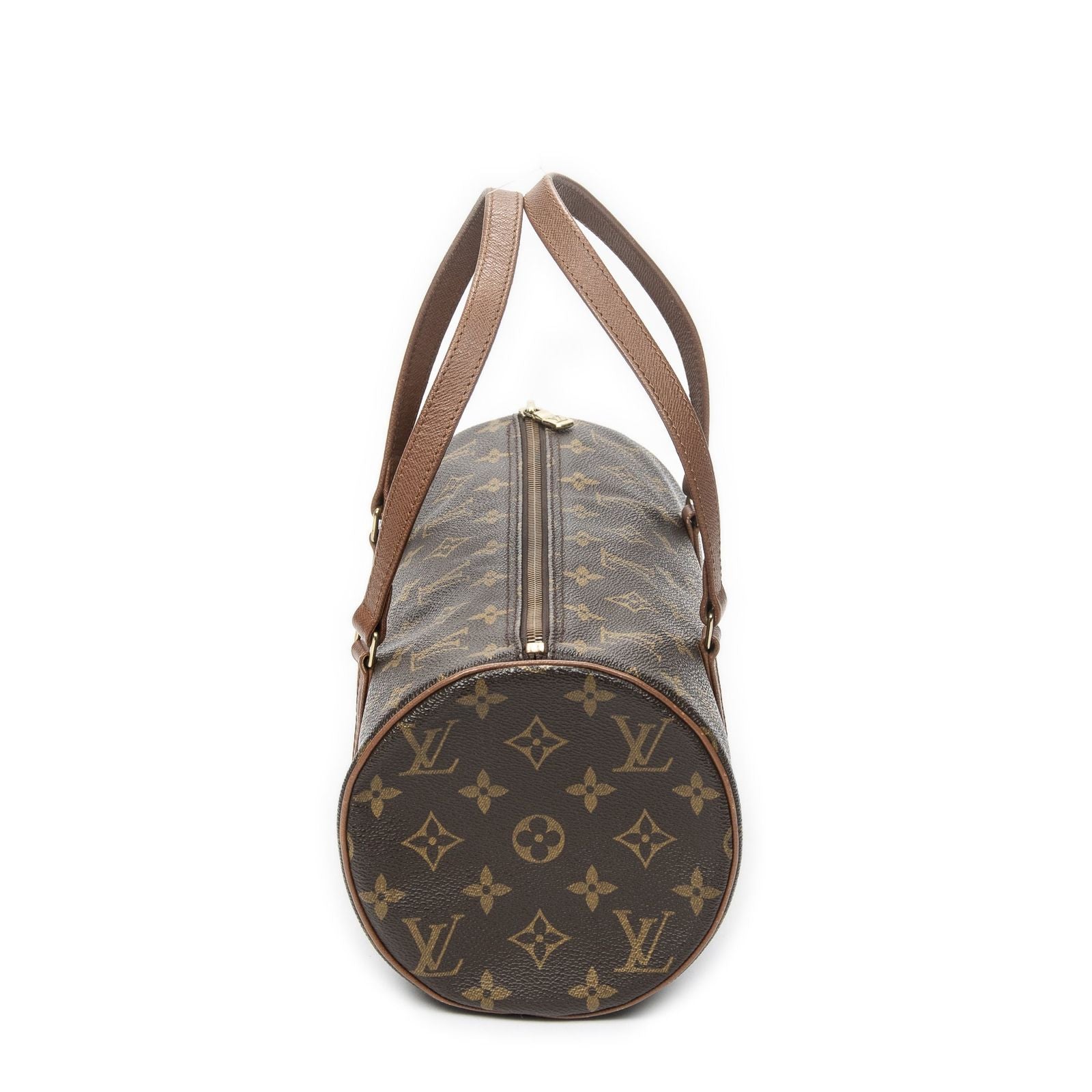 Louis Vuitton Papillon Brown Monogram Canvas Handbag — view 3
