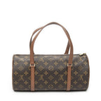 Louis Vuitton Papillon Brown Monogram Canvas Handbag — view 5