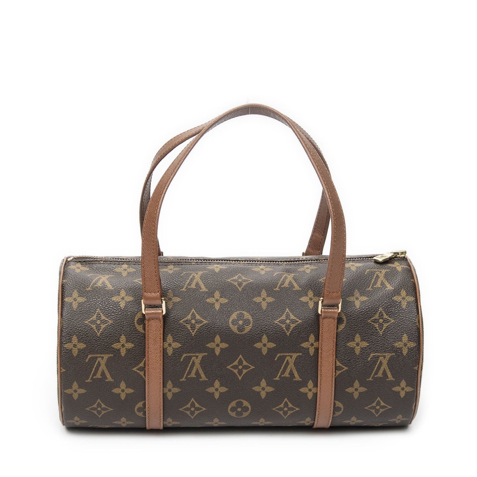 Louis Vuitton Papillon Brown Monogram Canvas Handbag — view 5