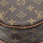 Louis Vuitton Papillon Brown Monogram Canvas Handbag — view 7