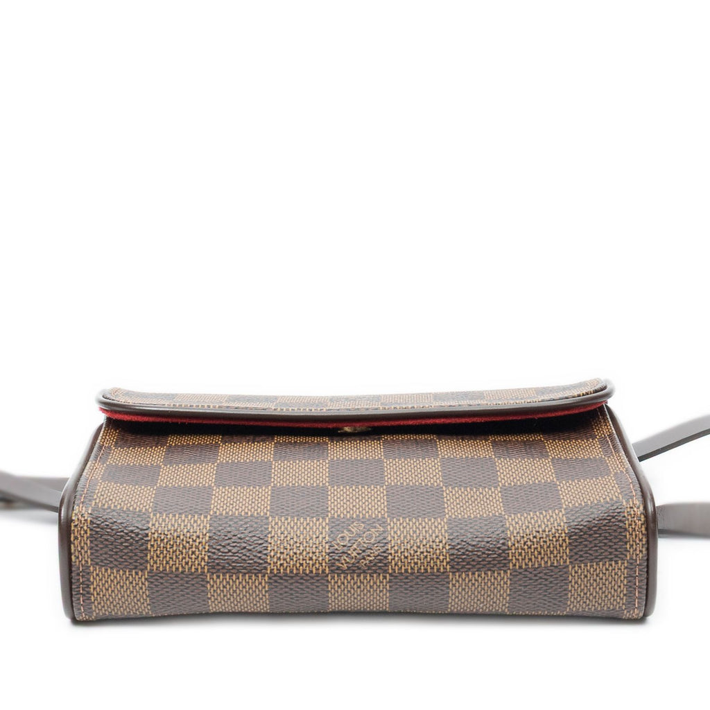 Louis Vuitton Pochette Tee Brown Damier Ebene — view 3