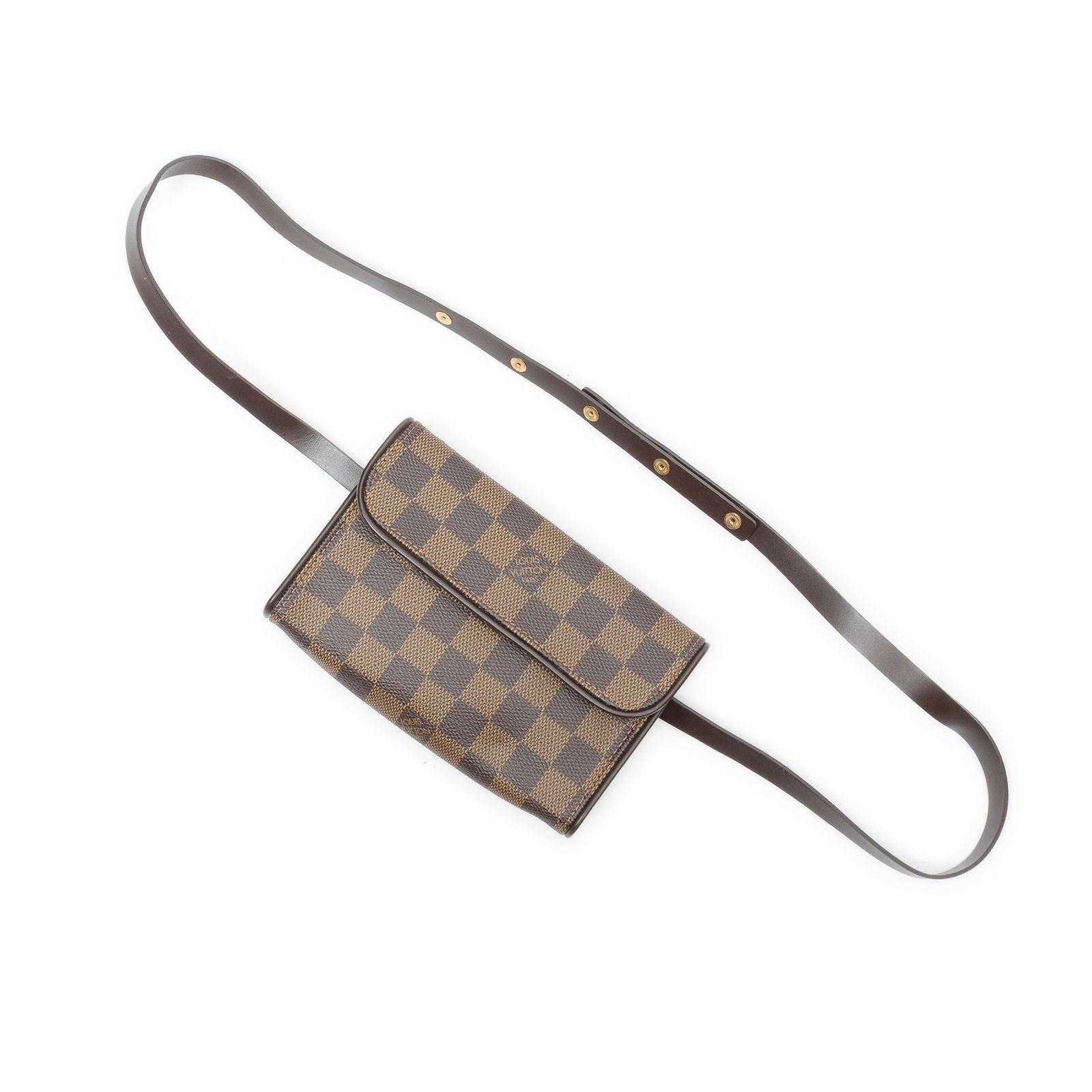Louis Vuitton Pochette Tee Brown Damier Ebene