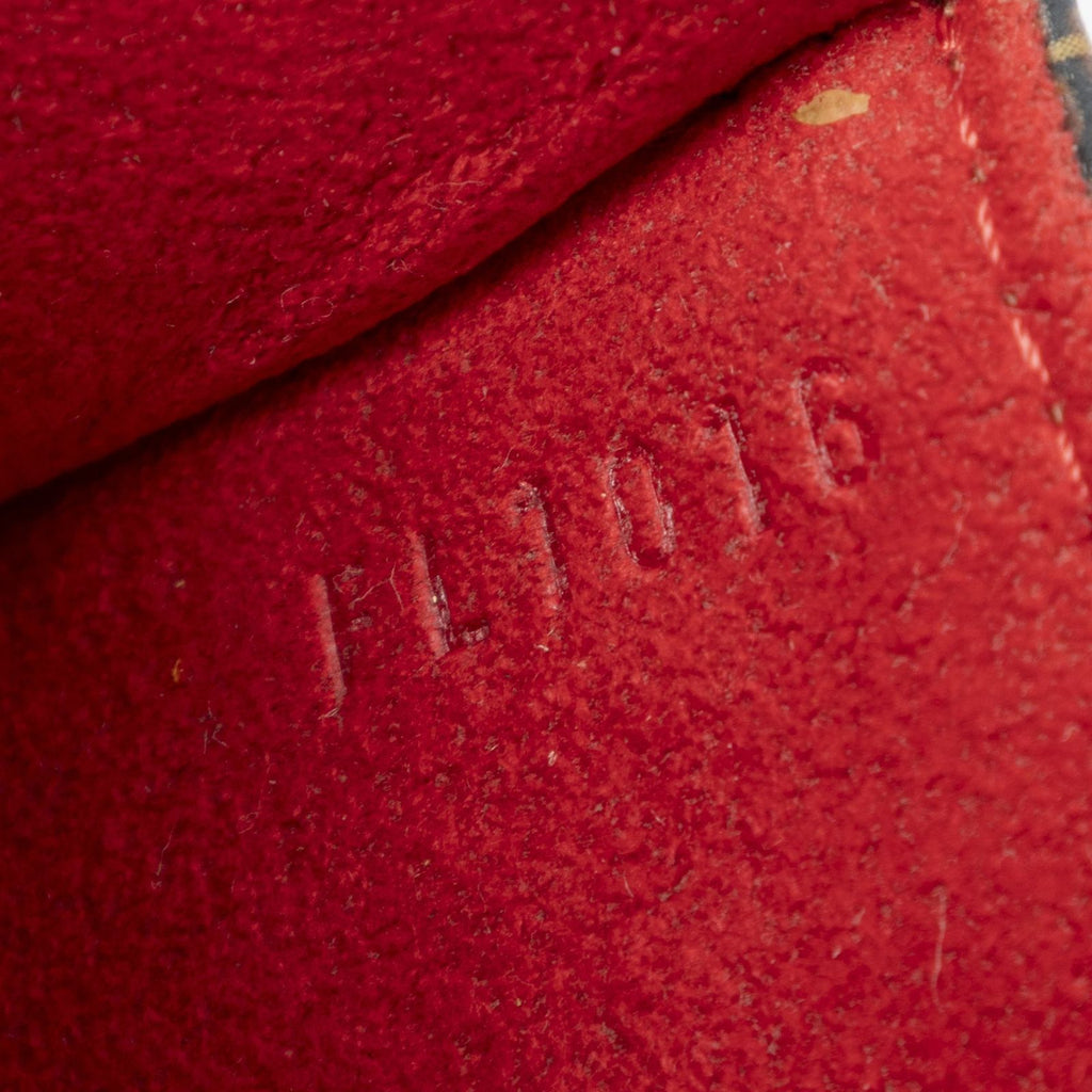 Louis Vuitton Pochette Tee Brown Damier Ebene — view 5