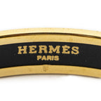 Hermes Enamel Bangle Black Green Jewels Motifa Bracelet — view 4