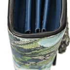 Gucci Dionysus Chain Walletgray Navy Blue Spuri Canvas Shoulder — view 7