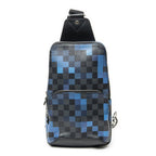 Louis Vuitton Avenue Sling Backpack Black Blue Damier Graphite