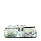 Gucci Dionysus Chain Walletgray Navy Blue Spuri Canvas Shoulder — view 6