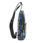 Louis Vuitton Avenue Sling Backpack Black Blue Damier Graphite — view 4