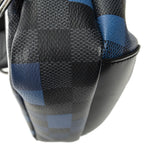 Louis Vuitton Avenue Sling Backpack Black Blue Damier Graphite — view 7