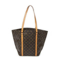 Louis Vuitton Sac Shoppingbrown Monogram Canvas Shoulder