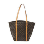 Louis Vuitton Sac Shoppingbrown Monogram Canvas Shoulder