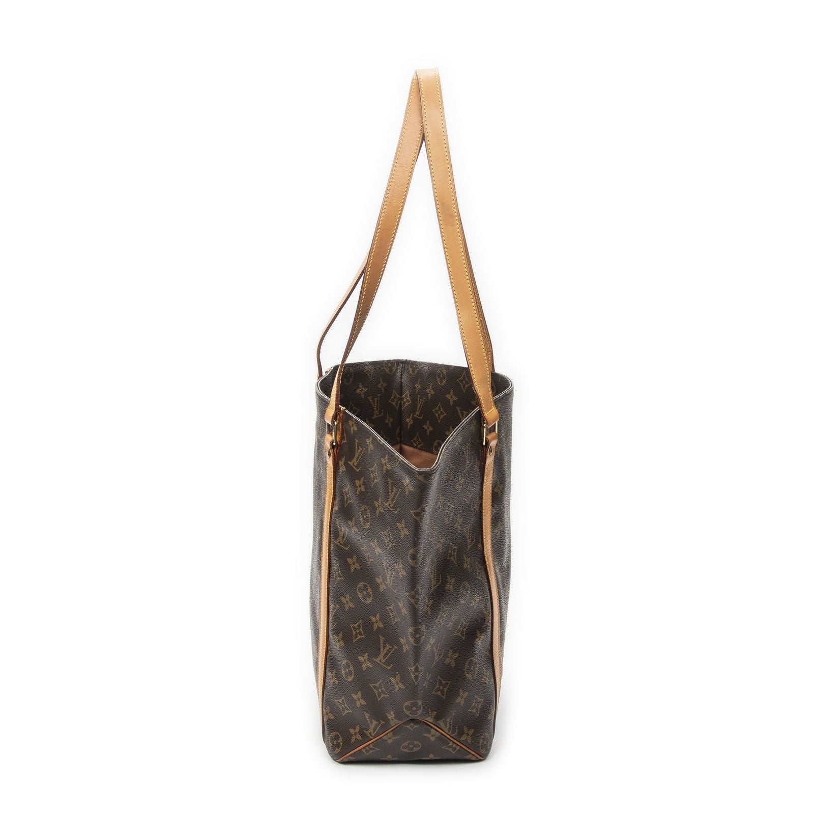 Louis Vuitton Sac Shoppingbrown Monogram Canvas Shoulder — view 3