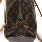Louis Vuitton Sac Shoppingbrown Monogram Canvas Shoulder — view 8