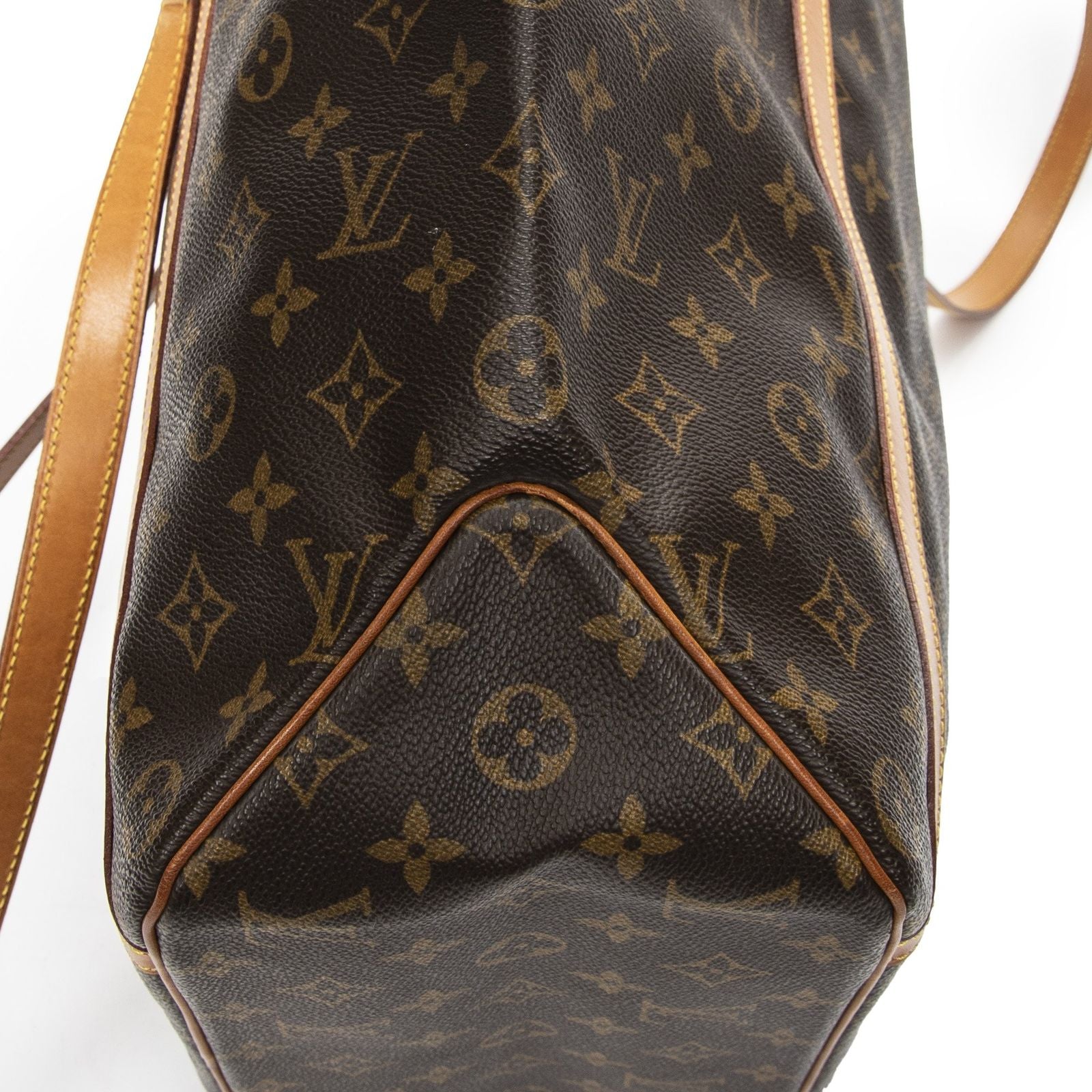 Louis Vuitton Sac Shoppingbrown Monogram Canvas Shoulder — view 7