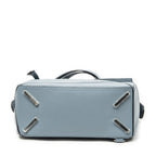Loewe Mini Puzzlebag Dusty Blue Calfskin Leather Shoulder — view 6