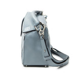 Loewe Mini Puzzlebag Dusty Blue Calfskin Leather Shoulder — view 3