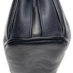 Dior Vintage Half Moon Pouch Navy Maxi Trotter Canvas — view 8