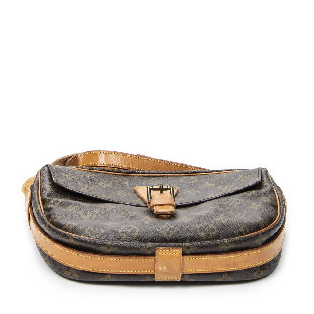Louis Vuitton Jeune Fille Brown Monogram Canvas Shoulder — view 6