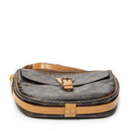 Louis Vuitton Jeune Fille Brown Monogram Canvas Shoulder — view 6