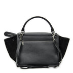 Celine Black Grain Calf Leather Shoulder — view 5