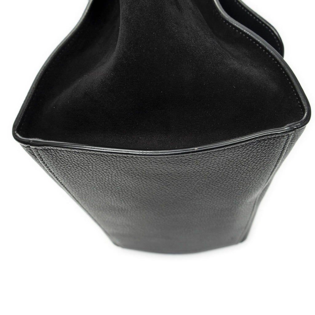 Celine Black Grain Calf Leather Shoulder — view 7