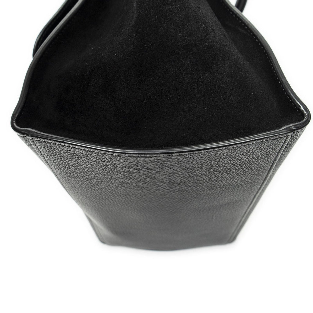 Celine Black Grain Calf Leather Shoulder — view 8