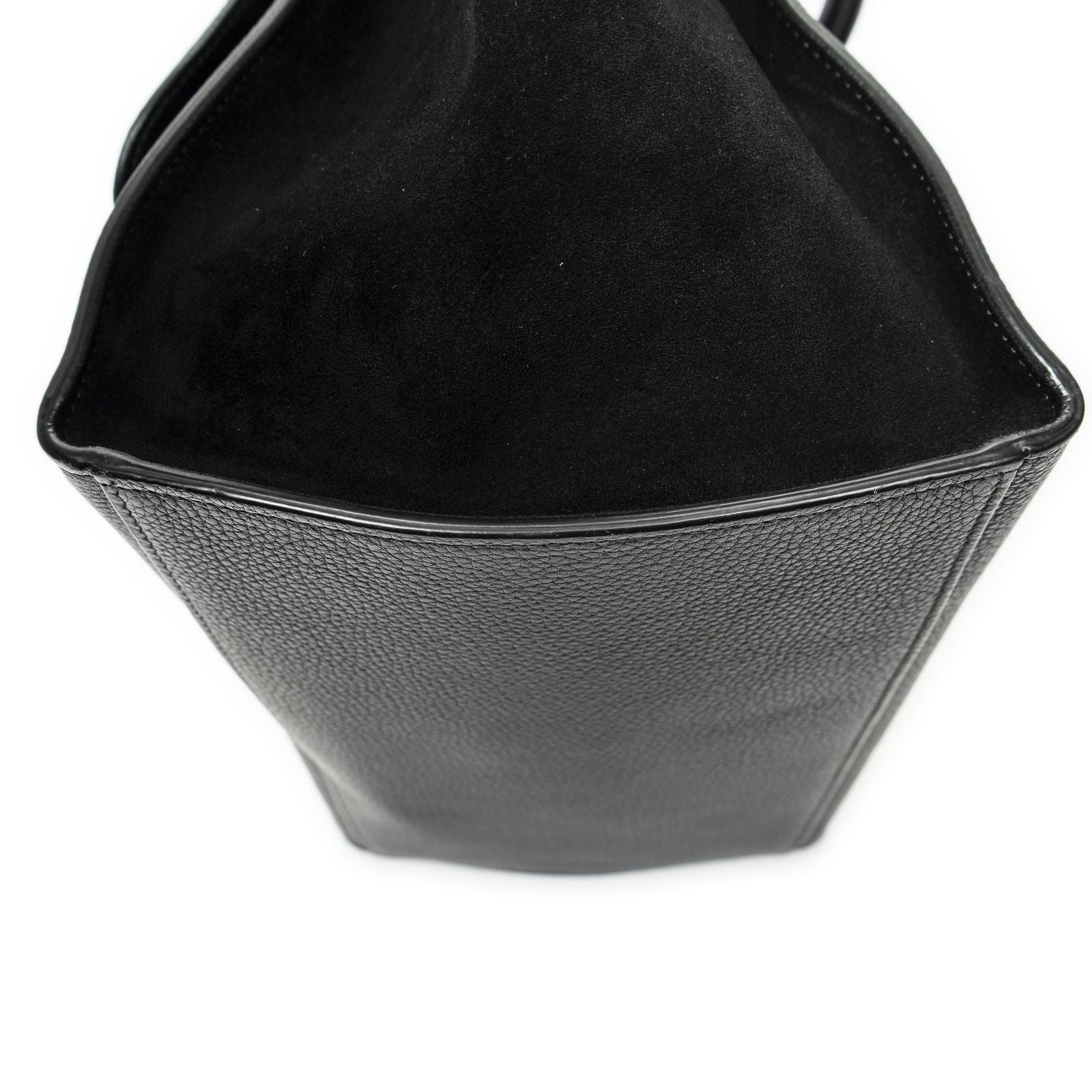 Celine Black Grain Calf Leather Shoulder — view 8
