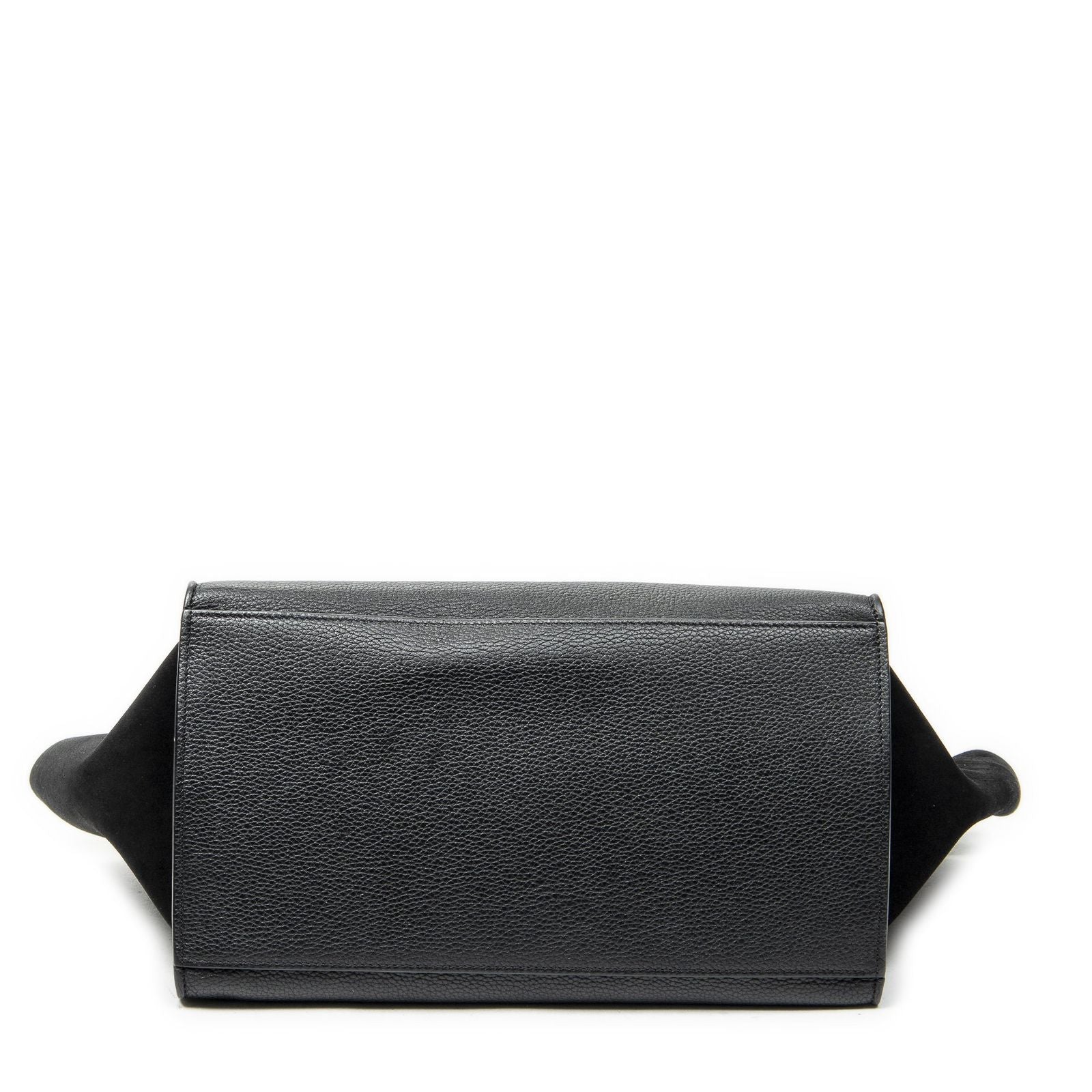 Celine Black Grain Calf Leather Shoulder — view 6