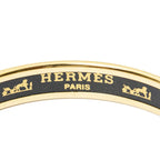 Hermes Enamel Bangle Red Gold Tassel Motifa Bracelet — view 4