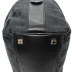 Loewe Anagram Boston Black Anagram Printcanvas Handbag — view 8